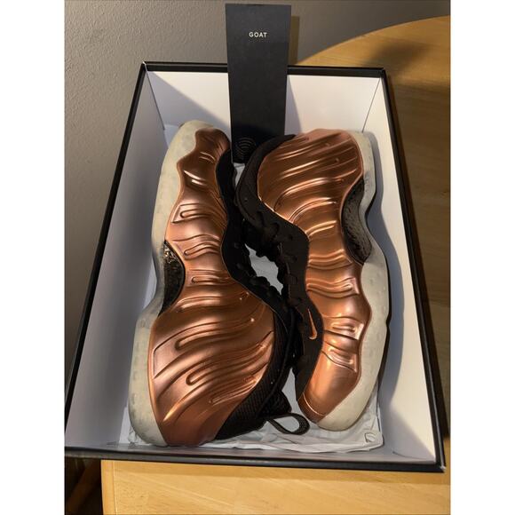 Nike Air Foamposite One 2017 Men\'s Copper Sneakers Size 8 Worn Once OG ALL